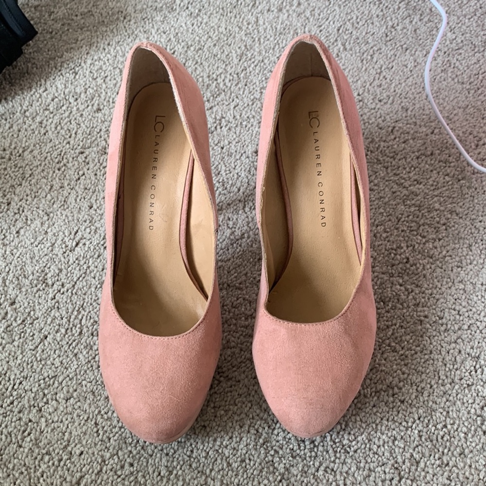 Lauren condrad Pink High Heels Size 8.5